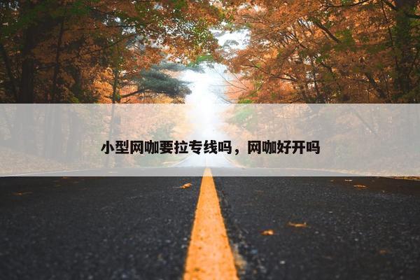 小型网咖要拉专线吗，网咖好开吗