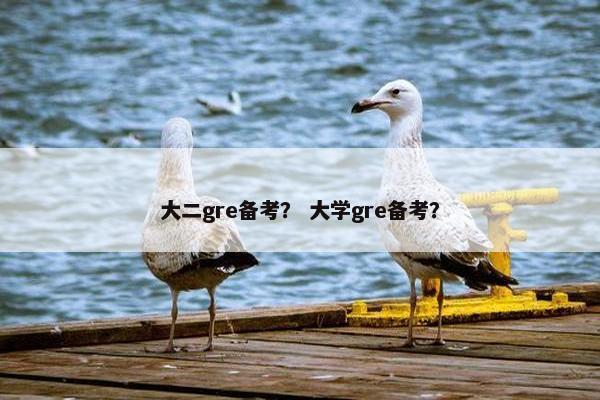 大二gre备考？ 大学gre备考？