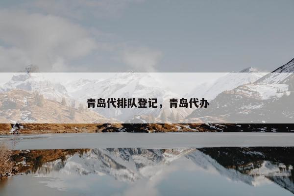 青岛代排队登记，青岛代办