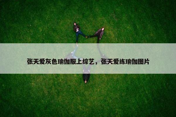 张天爱灰色瑜伽服上综艺，张天爱练瑜伽图片