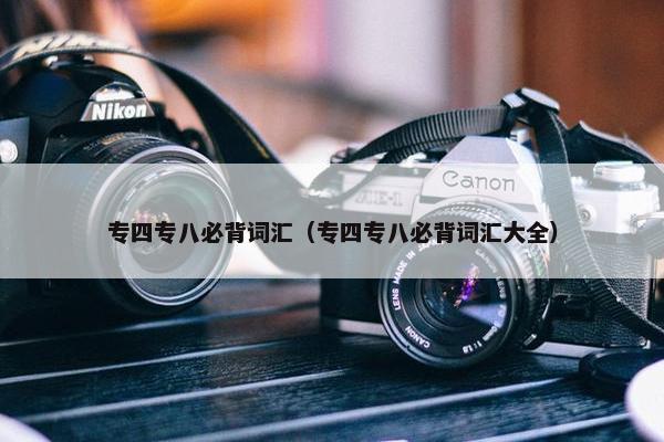 专四专八必背词汇（专四专八必背词汇大全）