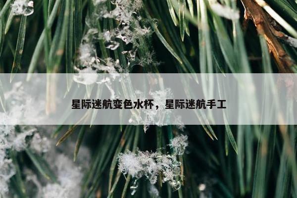 星际迷航变色水杯，星际迷航手工