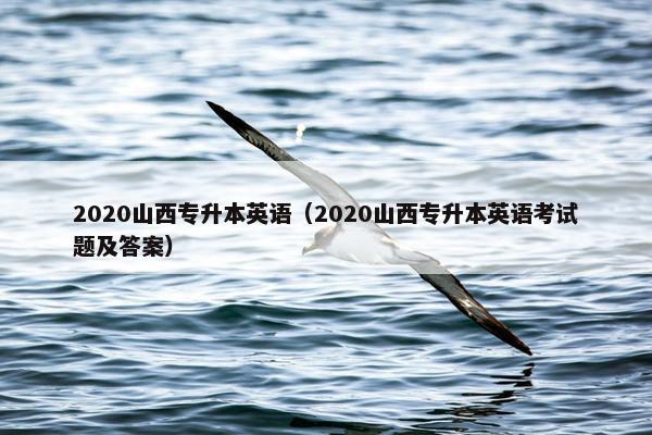 2020山西专升本英语（2020山西专升本英语考试题及答案）