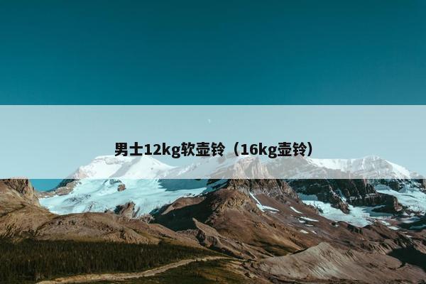男士12kg软壶铃（16kg壶铃）