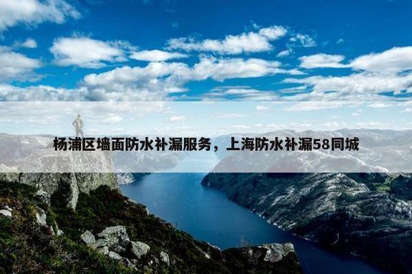 杨浦区墙面防水补漏服务，上海防水补漏58同城