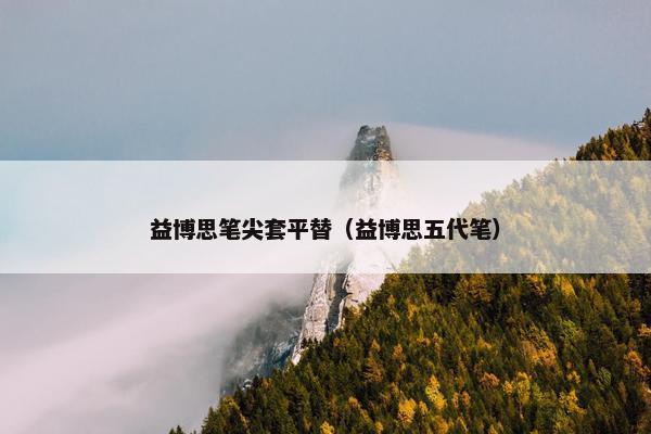 益博思笔尖套平替（益博思五代笔）