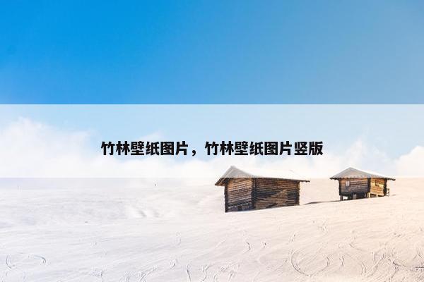 竹林壁纸图片，竹林壁纸图片竖版
