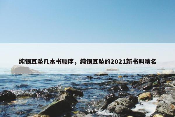 纯银耳坠几本书顺序，纯银耳坠的2021新书叫啥名