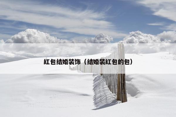 红包结婚装饰（结婚装红包的包）