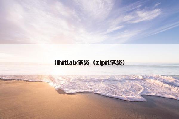 lihitlab笔袋（zipit笔袋）