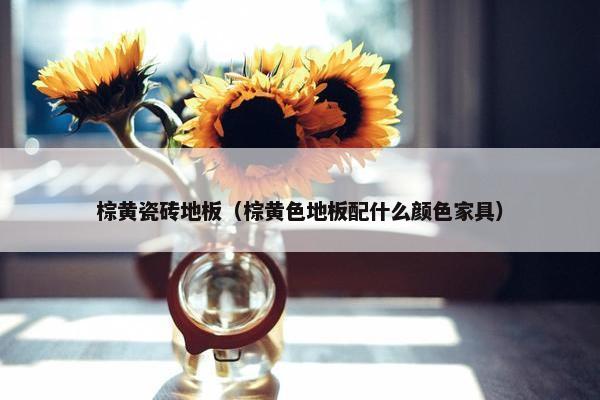 棕黄瓷砖地板（棕黄色地板配什么颜色家具）
