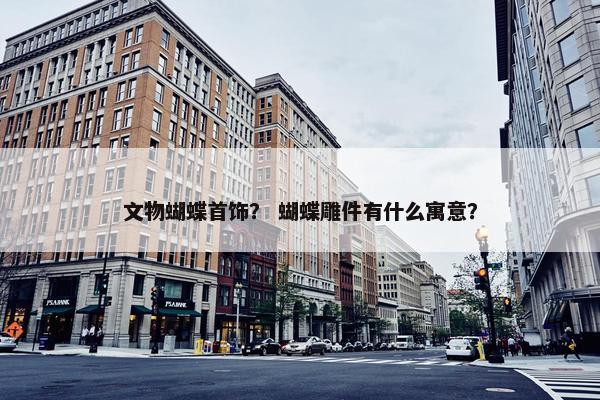 文物蝴蝶首饰？ 蝴蝶雕件有什么寓意？