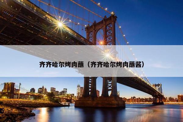 齐齐哈尔烤肉蘸（齐齐哈尔烤肉蘸酱）