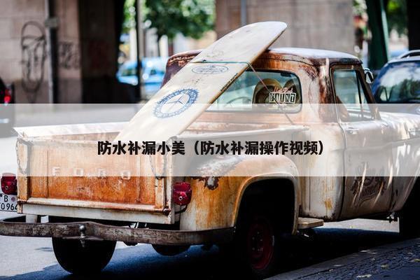 防水补漏小美（防水补漏操作视频）