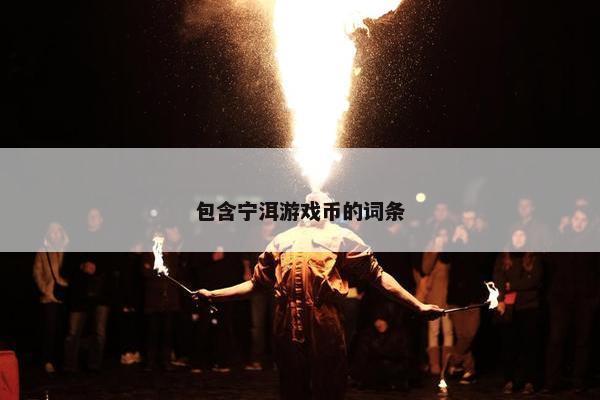 包含宁洱游戏币的词条