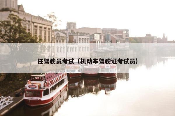 任驾驶员考试（机动车驾驶证考试员）