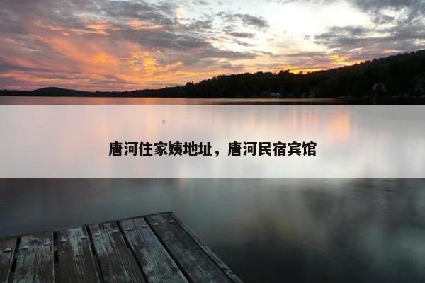 唐河住家姨地址，唐河民宿宾馆