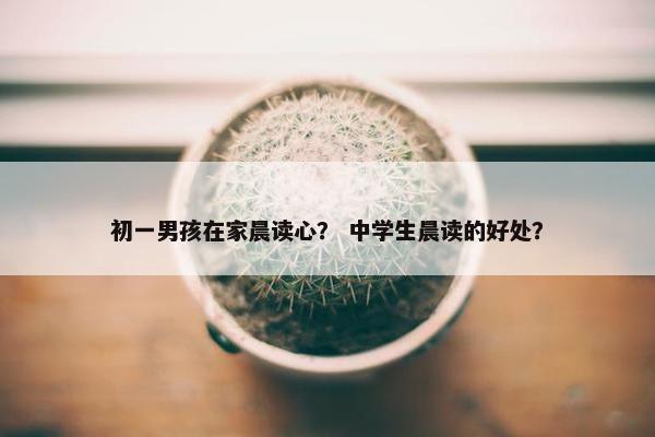 初一男孩在家晨读心？ 中学生晨读的好处？