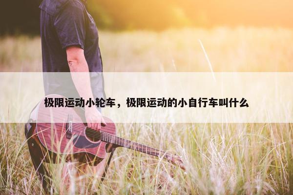 极限运动小轮车，极限运动的小自行车叫什么