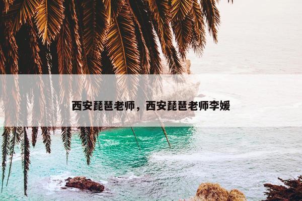 西安琵琶老师，西安琵琶老师李媛