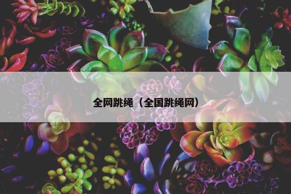 全网跳绳（全国跳绳网）