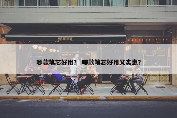 哪款笔芯好用？ 哪款笔芯好用又实惠？