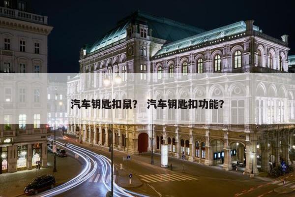 汽车钥匙扣鼠？ 汽车钥匙扣功能？