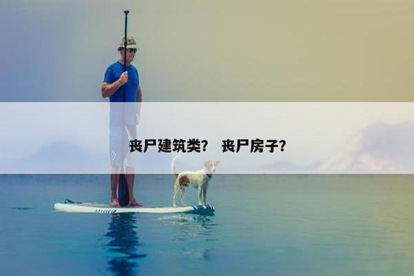丧尸建筑类？ 丧尸房子？