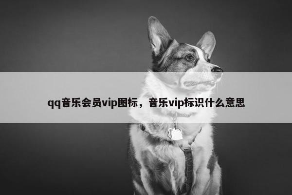 qq音乐会员vip图标，音乐vip标识什么意思