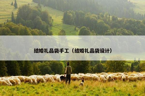 结婚礼品袋手工（结婚礼品袋设计）