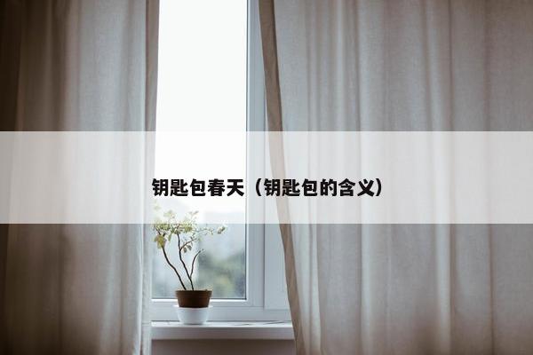钥匙包春天（钥匙包的含义）