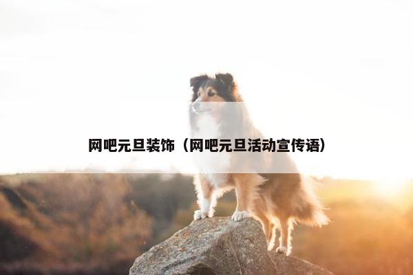 网吧元旦装饰（网吧元旦活动宣传语）