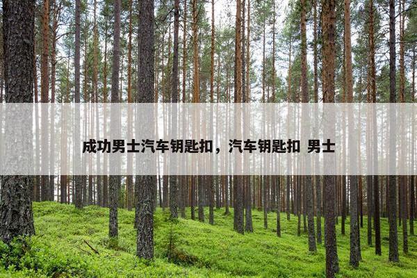 成功男士汽车钥匙扣，汽车钥匙扣 男士
