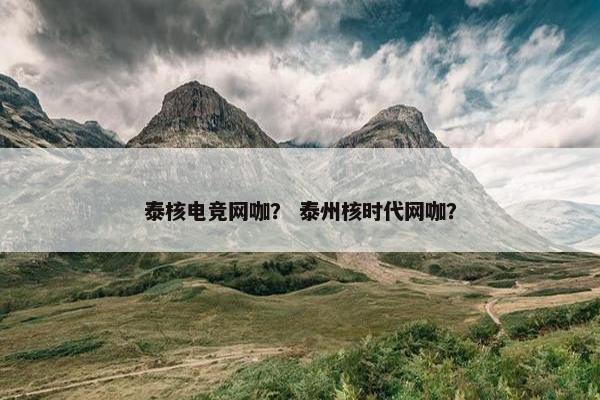 泰核电竞网咖？ 泰州核时代网咖？