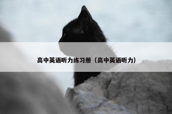 高中英语听力练习册（高中英语听力）