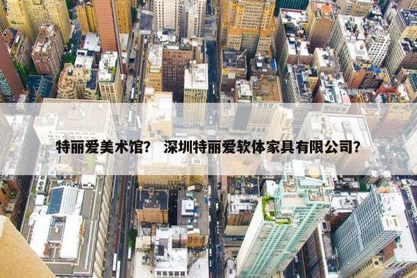 特丽爱美术馆？ 深圳特丽爱软体家具有限公司？