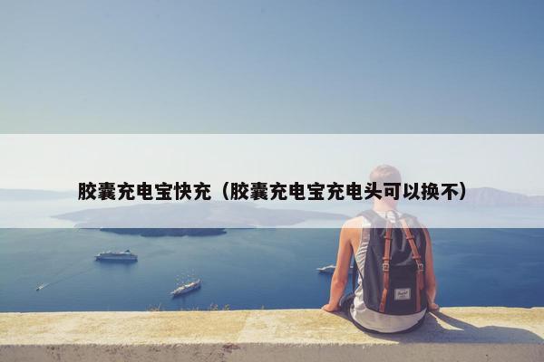 胶囊充电宝快充（胶囊充电宝充电头可以换不）