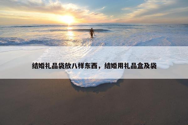 结婚礼品袋放八样东西，结婚用礼品盒及袋