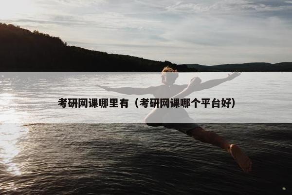 考研网课哪里有（考研网课哪个平台好）