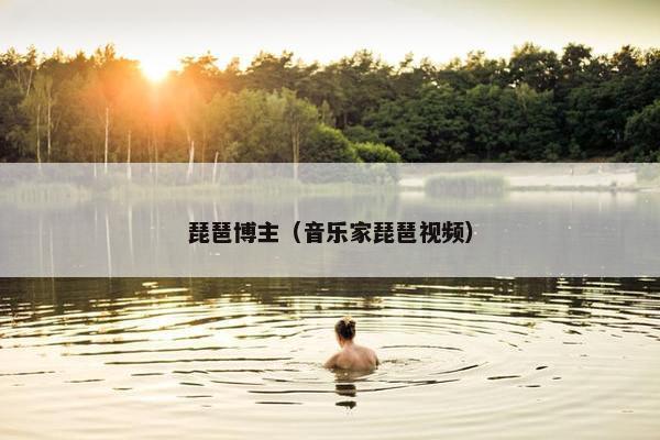 琵琶博主（音乐家琵琶视频）