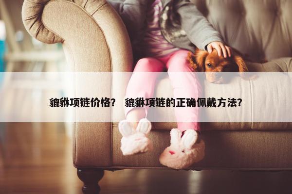 貔貅项链价格？ 貔貅项链的正确佩戴方法？