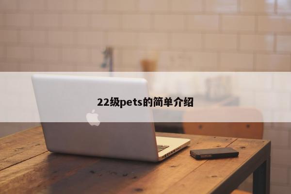 22级pets的简单介绍