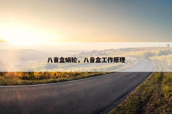 八音盒蜗轮，八音盒工作原理