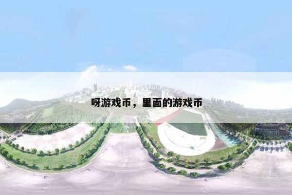 呀游戏币，里面的游戏币
