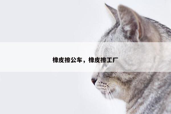 橡皮擦公车，橡皮擦工厂