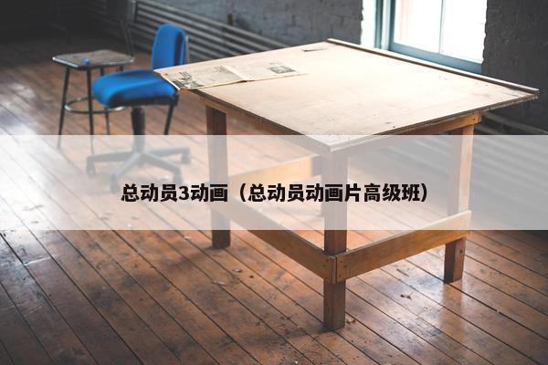 总动员3动画（总动员动画片高级班）