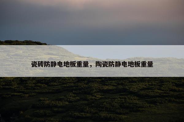 瓷砖防静电地板重量，陶瓷防静电地板重量