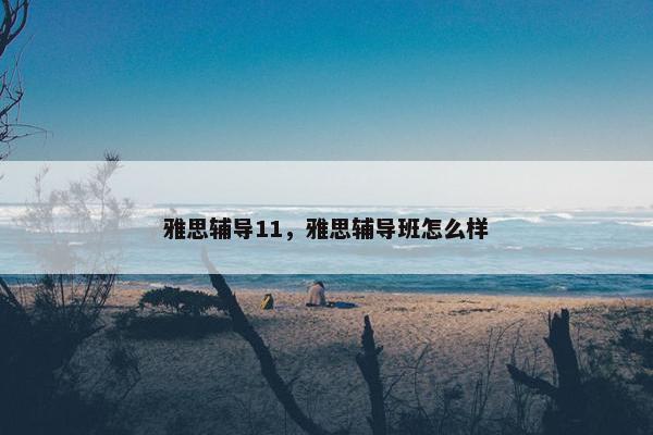 雅思辅导11，雅思辅导班怎么样