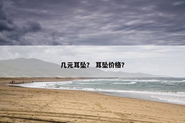几元耳坠？ 耳坠价格？