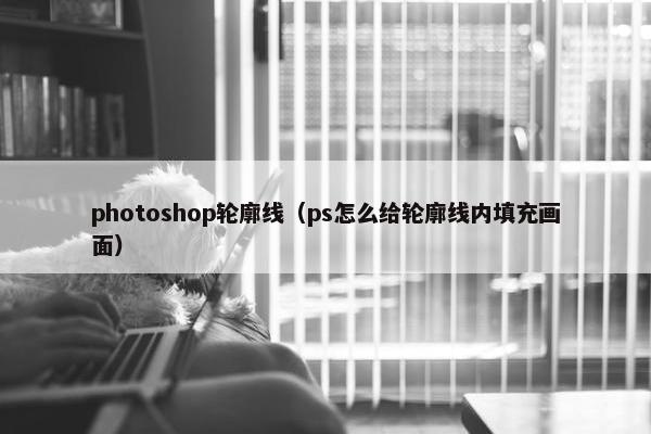 photoshop轮廓线（ps怎么给轮廓线内填充画面）
